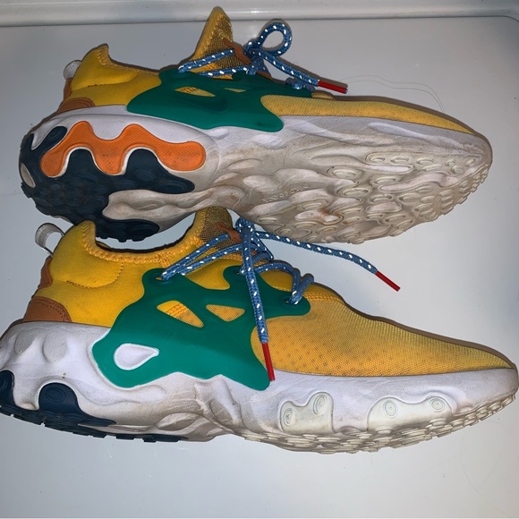 Nike React Presto University Gold Egg Toast Athletic Shoes, size 11. - Picture 6 of 6
